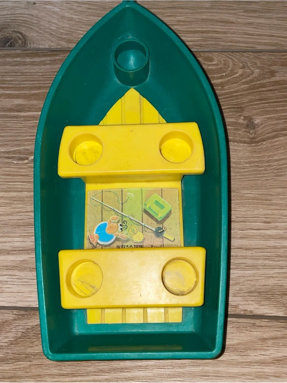 Vintage Fisher Price Little People Play Family Camper Truck & Boat Only #994
